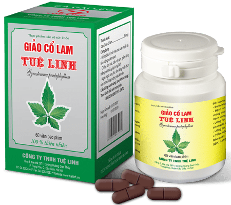 Viên Giảo Cổ Lam Tuệ Linh /60 viên